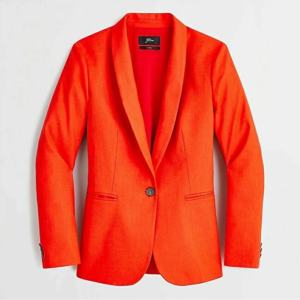 J.Crew Parke Linen Blazer - Size 4